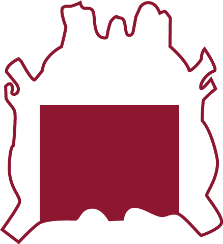 Double Butt Hide Part Illustration