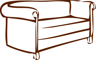 Loveseat Illustration modern