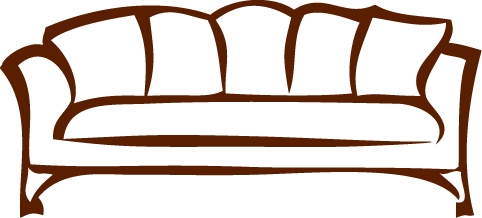 Sofa Illustration pillows