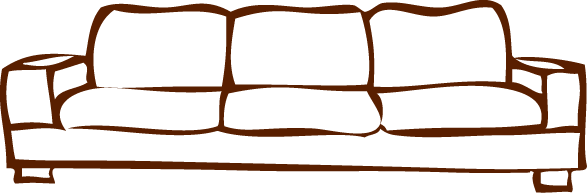Sofa Illustration 3part